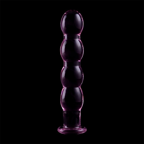 NEBULA SERIES BY IBIZA - MODELO 10 DILDO CRISTAL BOROSILICATO ROSA 16.5 CM -O- 3.5 CM
