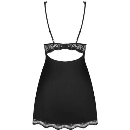 OBSESSIVE - LUVAE BABYDOLL Y TANGA NEGRO XS/S