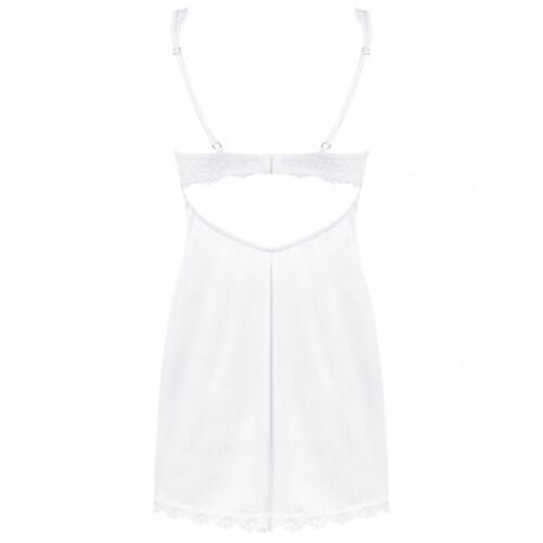 OBSESSIVE - AMOR BLANCO CHEMISE & TANGA BLANCO S/M