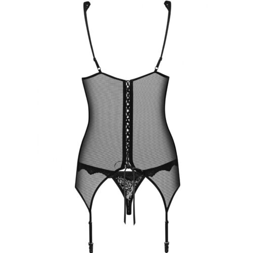 OBSESSIVE - EMPERITA CORSET & TANGA XXL