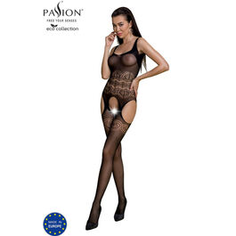 PASSION - ECO COLLECTION BODYSTOCKING ECO BS005 NEGRO