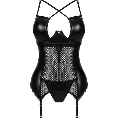 OBSESSIVE - NORIDES CORSET & TANGA M/L