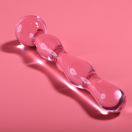 NEBULA SERIES BY IBIZA - MODELO 13 DILDO CRISTAL BOROSILICATO 18 X 3.5 CM ROSA