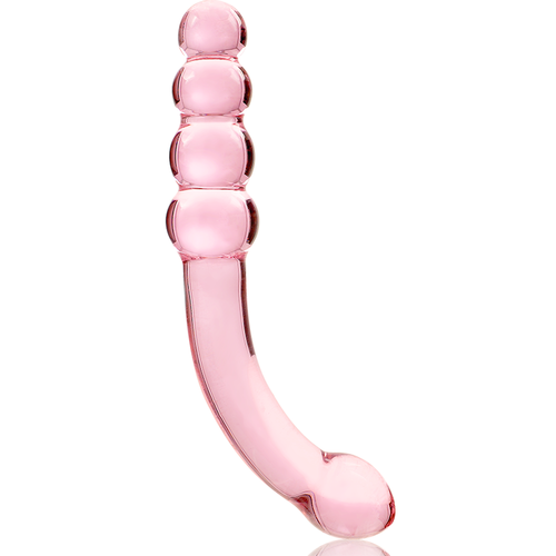 NEBULA SERIES BY IBIZA - MODELO 14 DILDO CRISTAL BOROSILICATO 18.5 X 3 CM ROSA