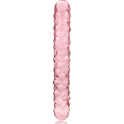 NEBULA SERIES BY IBIZA - MODELO 15 DILDO CRISTAL BOROSILICATO 18.5 X 3 CM ROSA