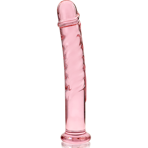 NEBULA SERIES BY IBIZA - MODELO 16 DILDO CRISTAL BOROSILICATO 18.5 X 3 CM ROSA