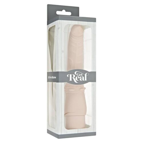 GET REAL - CLASSIC SMOOTH VIBRADOR NATURAL