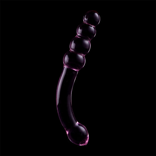 NEBULA SERIES BY IBIZA - MODELO 14 DILDO CRISTAL BOROSILICATO 18.5 X 3 CM ROSA