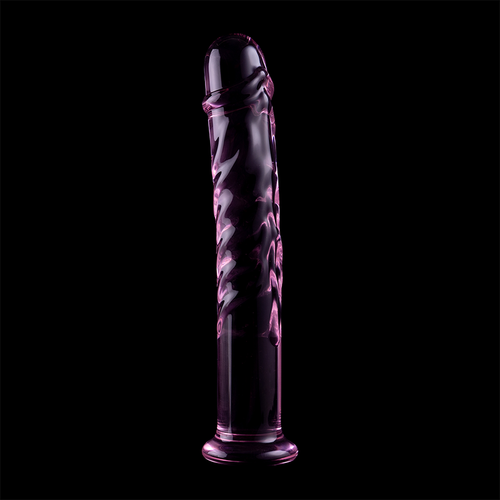 NEBULA SERIES BY IBIZA - MODELO 16 DILDO CRISTAL BOROSILICATO 18.5 X 3 CM ROSA