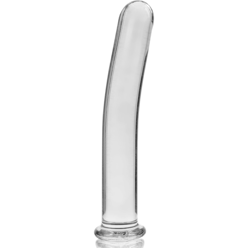 NEBULA SERIES BY IBIZA - MODELO 17 DILDO CRISTAL BOROSILICATO TRANSPARENTE 18.5 CM -O- 3 CM