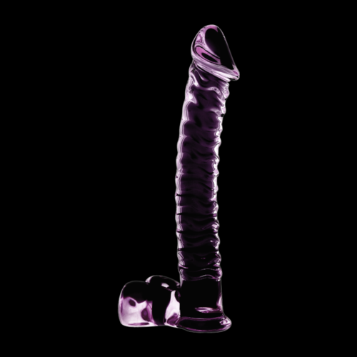 NEBULA SERIES BY IBIZA - MODELO 23 DILDO CRISTAL BOROSILICATO 21.5 X 4 CM ROSA