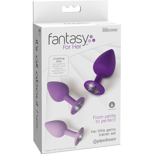 FANTASY FOR HER - SET PLUG ANAL VIOLETA