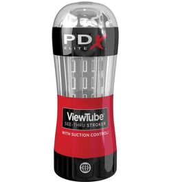 PDX ELITE - STROKER MASTURBATOR VIEWTUBE CONTROL ZUIGING DOORZICHTIG