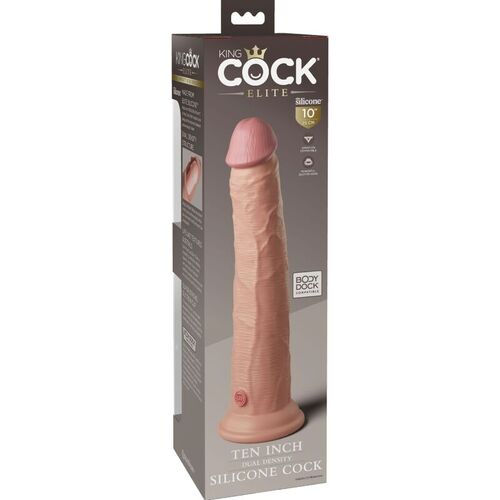 KING COCK ELITE - DILDO REALISTICO SILICONA 25.4 CM