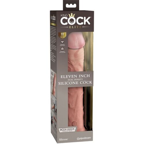 KING COCK ELITE - DILDO REALISTICO SILICONA 28 CM